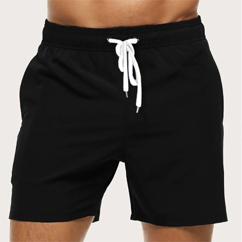 Men's Quick Dry Drawstring Swimming Shorts Trunks