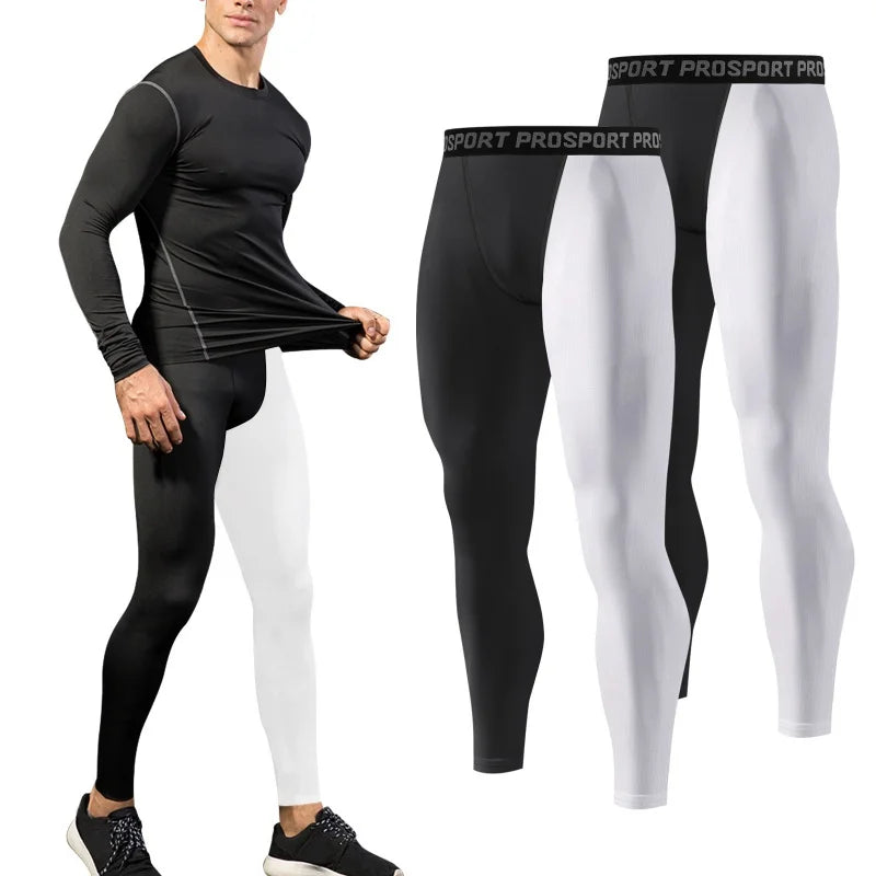 Mens Athletic Compression  leggings for All Sports