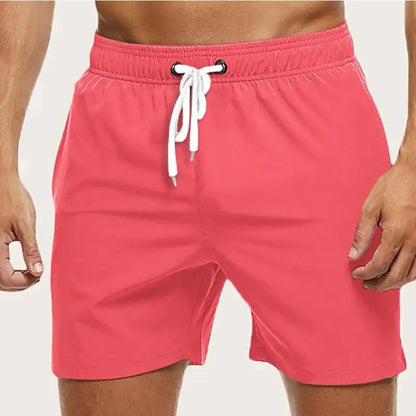 Men's Quick Dry Drawstring Swimming Shorts Trunks