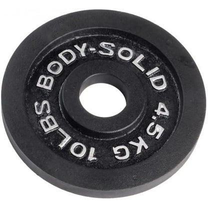 Cast Iron Body-Solid Weight Set with Bar