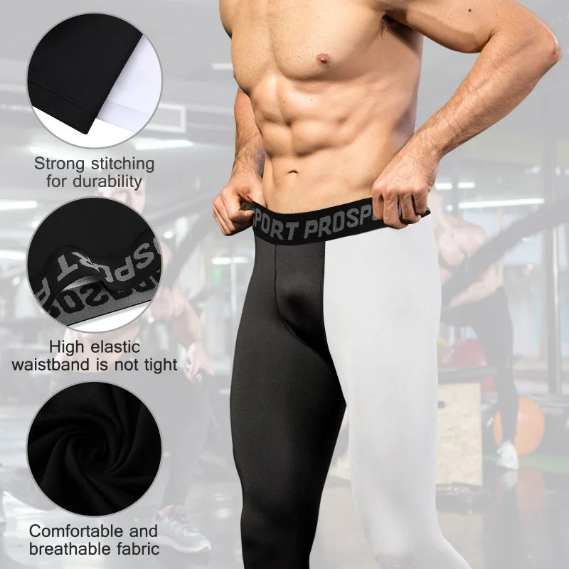 Mens Athletic Compression  leggings for All Sports