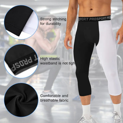 Mens Athletic Compression  leggings for All Sports