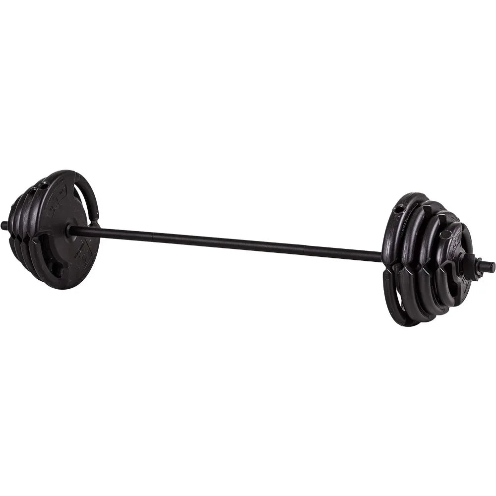 High Quality Deluxe Barbell Set (includes the Bar)