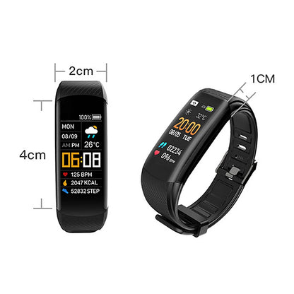 Brand New Waterproof Heart Rate/Sleep/Steps/Fitness Tracker Smart Watch For Android & IOS